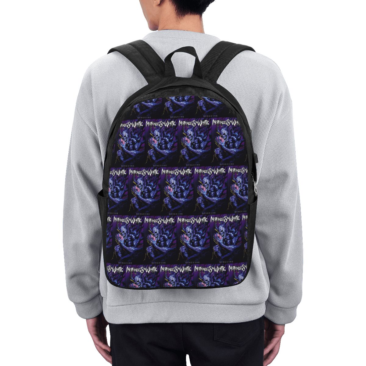 Womens Backpack - Plecak Motionless In White, torba podróżna