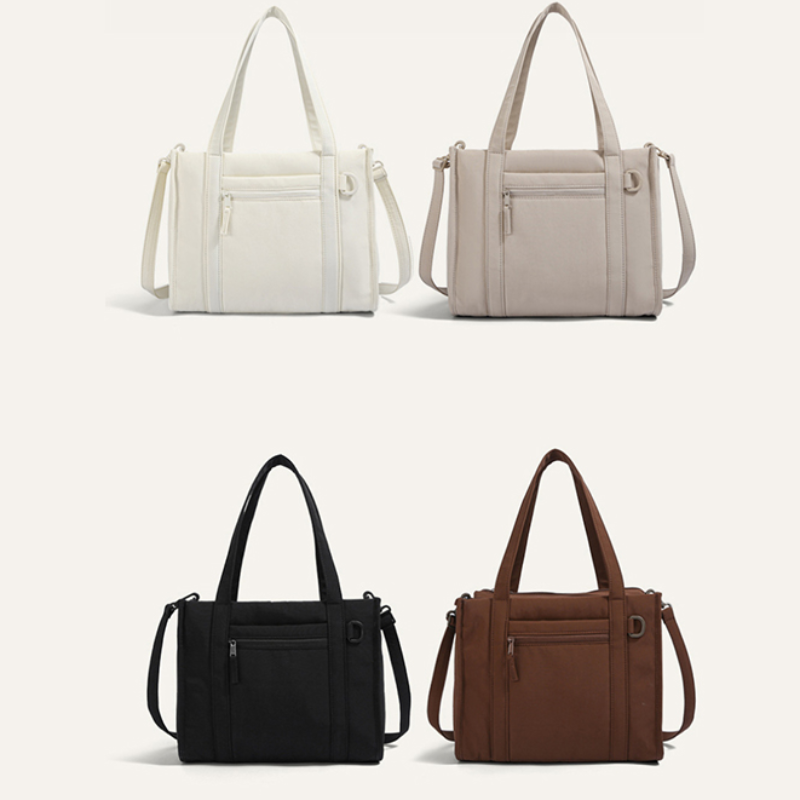 Women Bags For Office Use - Duża torba na ramię z płótna,