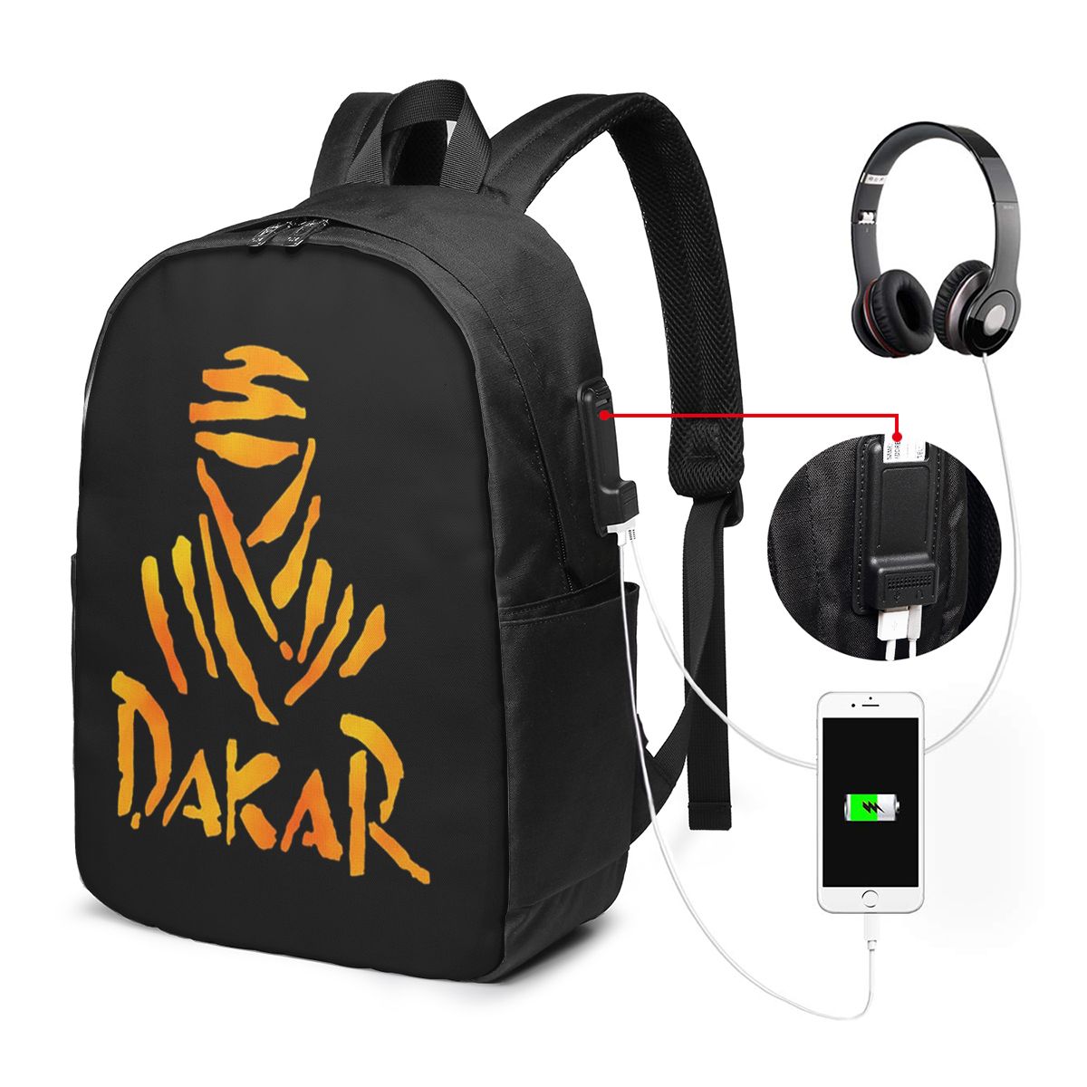 Womens Backpack - Plecak motocyklowy na Rajl Dakar, torba