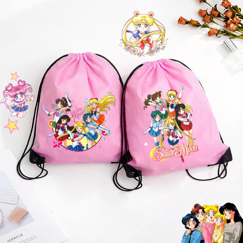 Women'S Vogue Bags - Torba ze sznurkiem Sailor Moon, damska