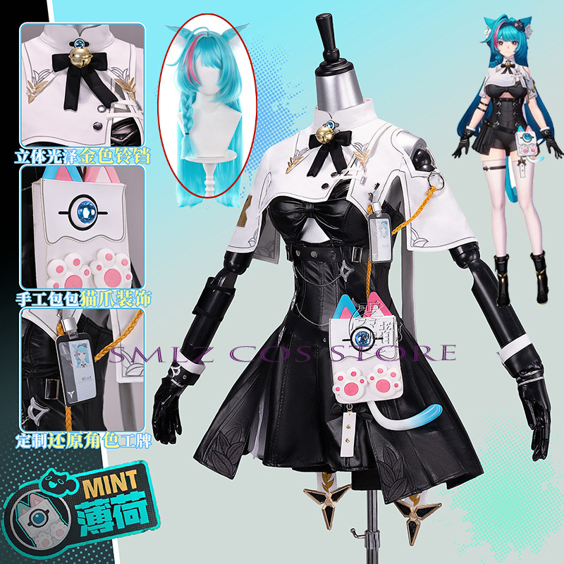 Women Bags Accessories - Wysokiej jakości strój Mint Cosplay z