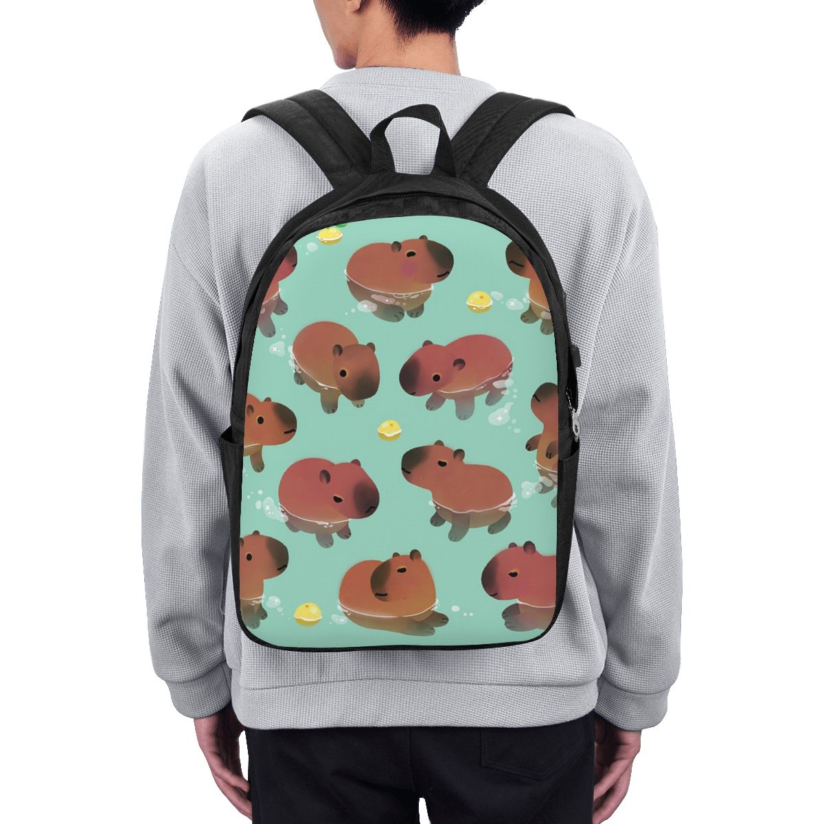 Plecak z motywem kapibary, tor – Womens Backpack recenzja i cena