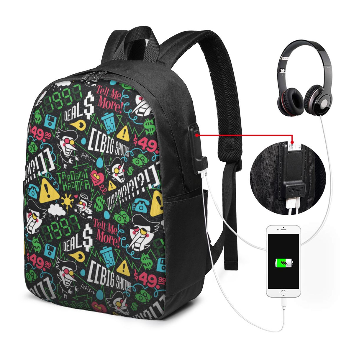 Plecak Deltarune SPAMTON G, to – Womens Backpack recenzja i cena