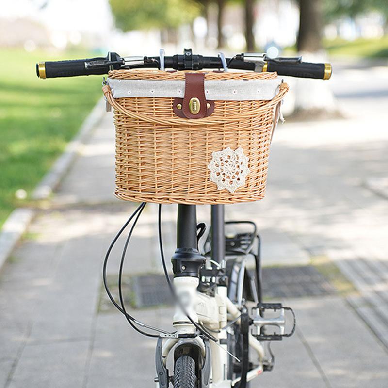 Wiklinowy kosz rowerowy Kosz n – Basket Bag Wicker recenzja i cena