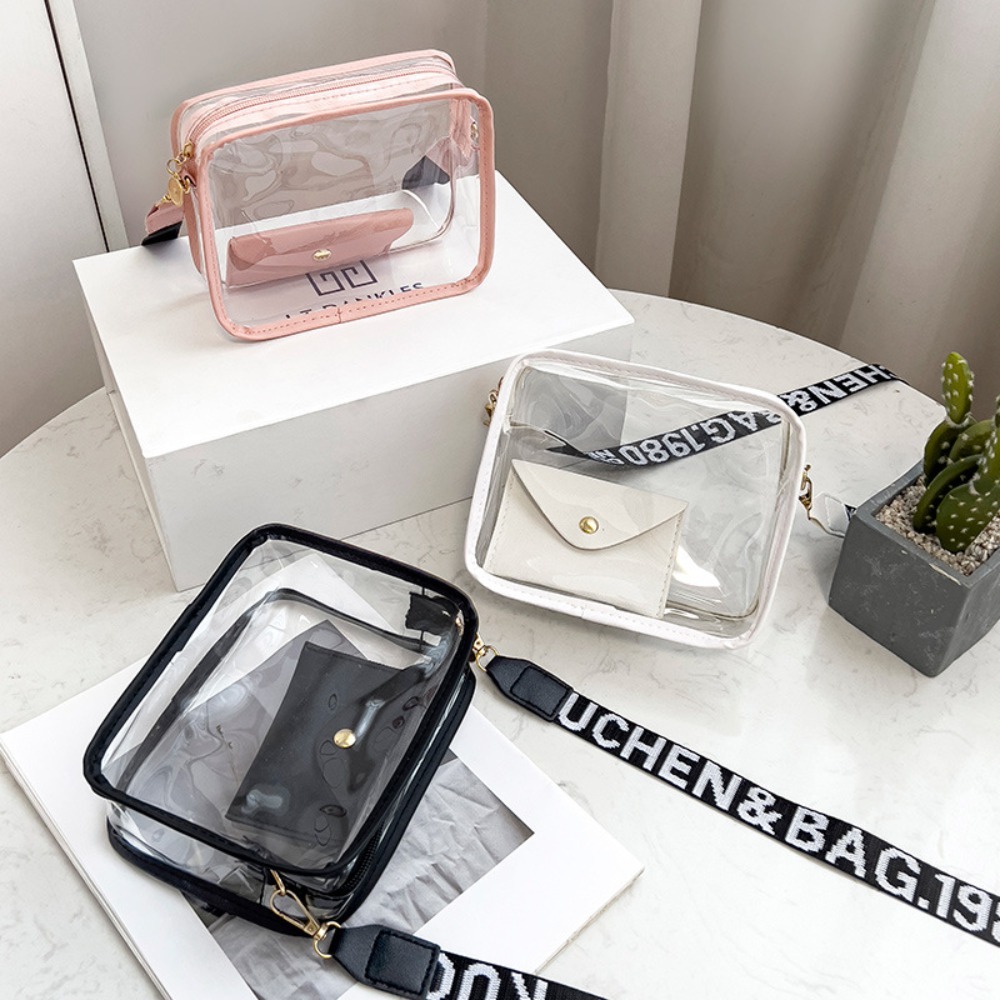 Przezroczysta torebka z PVC Ma – Women Bags Low Price recenzja i cena
