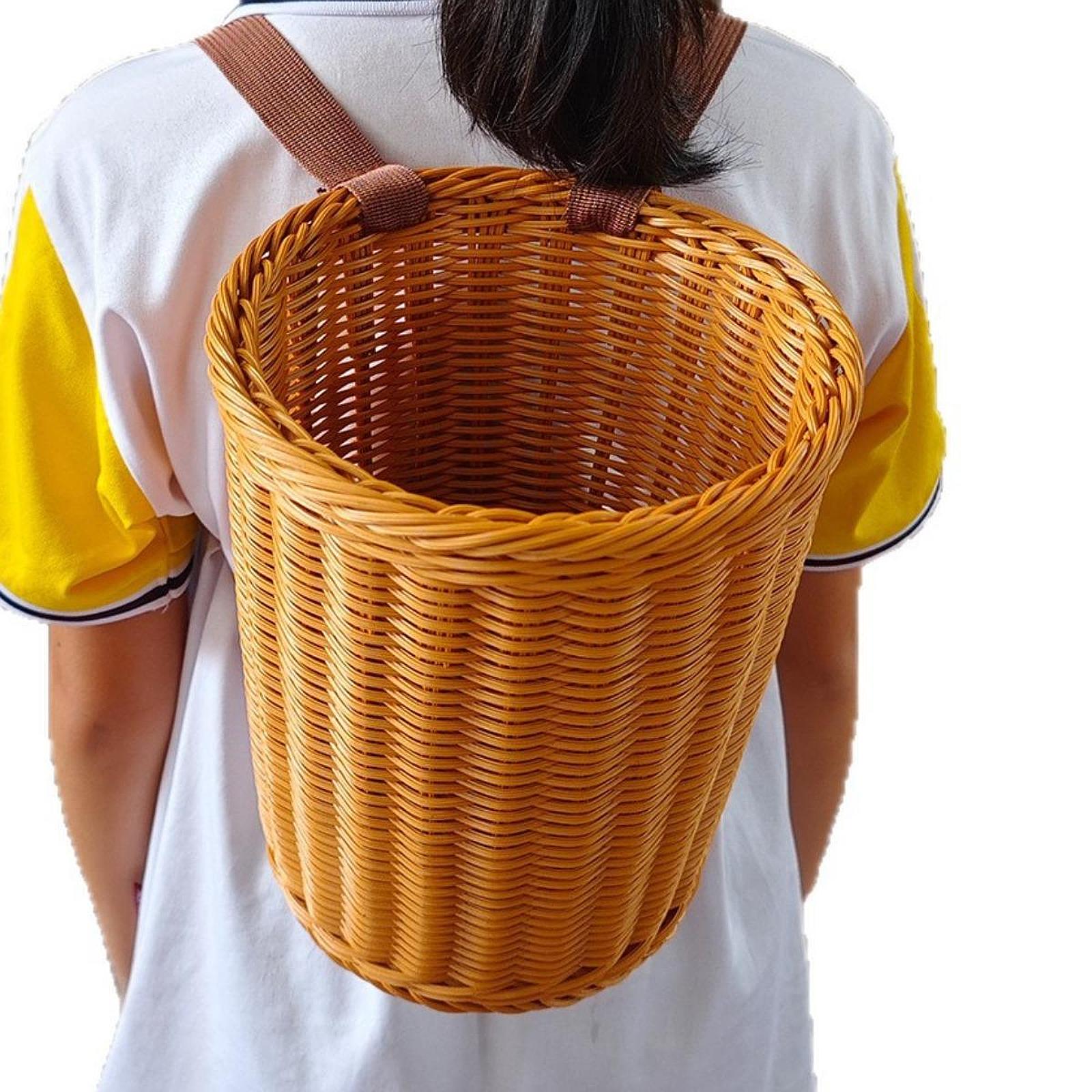 Rustykalny plecak koszykowy, i – Basket Bag Wicker recenzja i cena