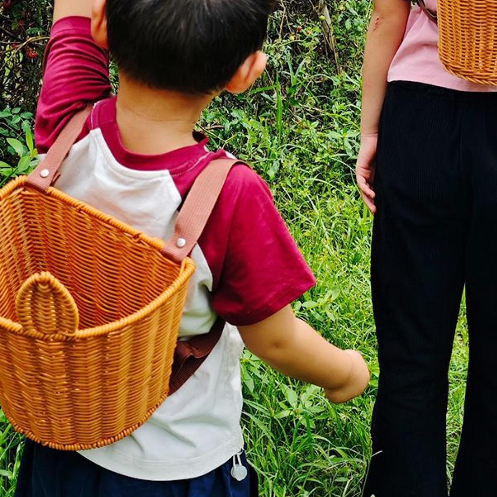 Rustykalny plecak koszykowy, i – Basket Bag Wicker recenzja i cena