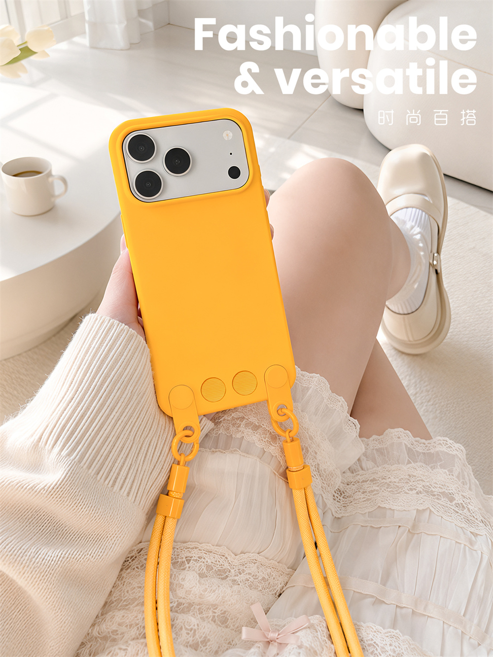 Etui na telefon z matowego pły – Phone Bag Crossbody recenzja i cena