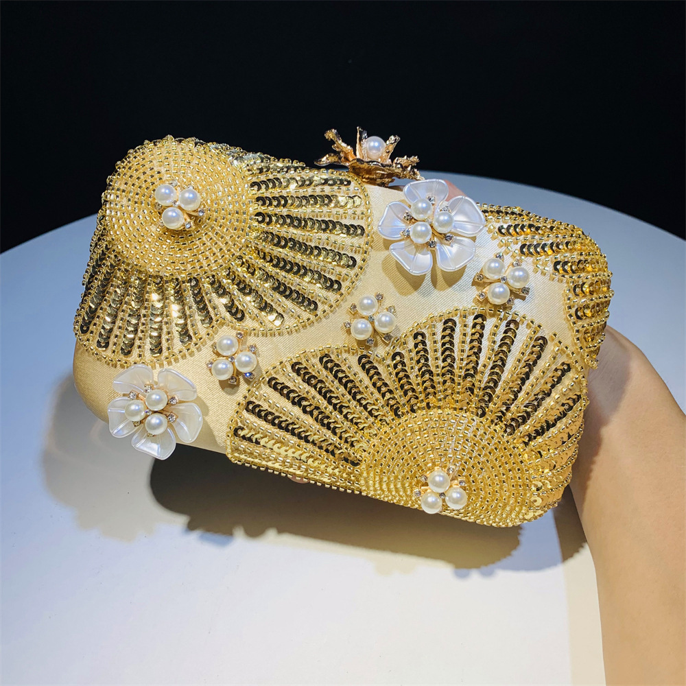 Brokatowa Torebka Kopertówka z – Evening Bag Beaded recenzja i cena