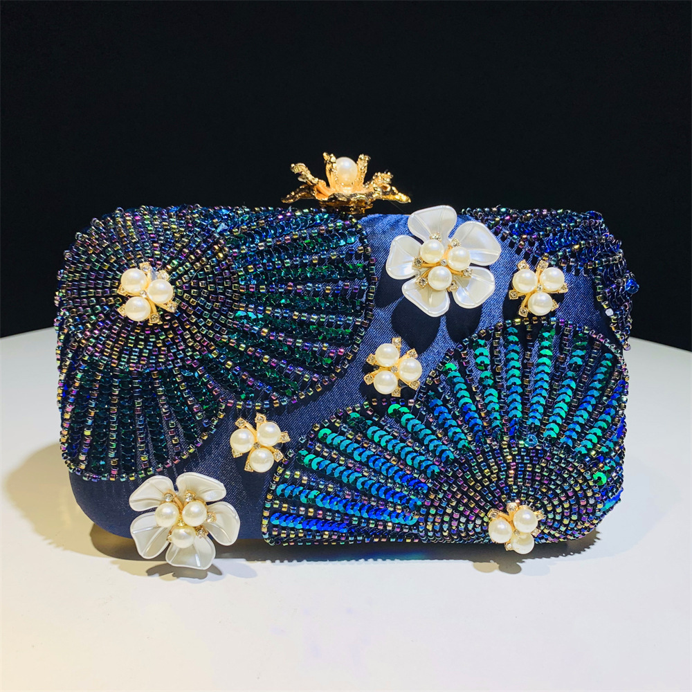 Brokatowa Torebka Kopertówka z – Evening Bag Beaded recenzja i cena