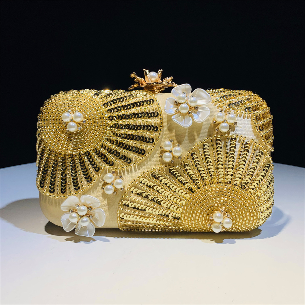 Brokatowa Torebka Kopertówka z – Evening Bag Beaded recenzja i cena