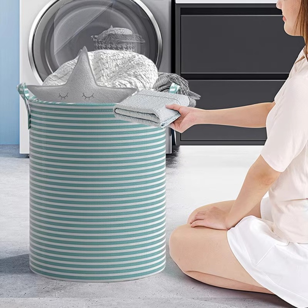 Składany kosz na pranie z bawe – Basket Bag Wicker recenzja i cena