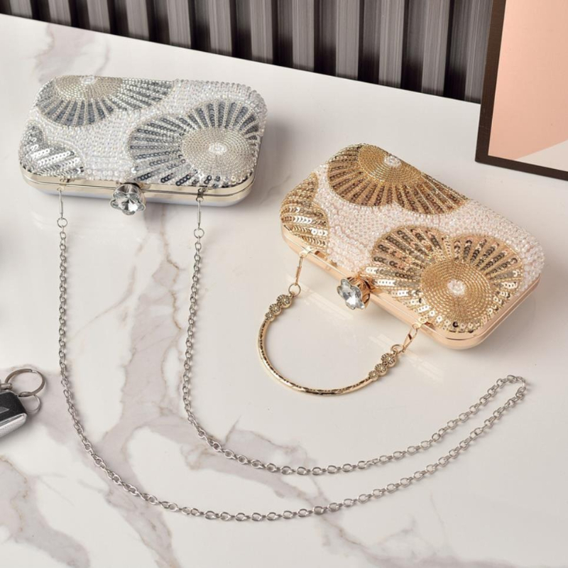 Torebka na wesele srebrna z pe – Evening Bag Beaded recenzja i cena