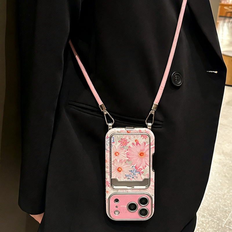 Różowe etui na telefon z imita – Phone Bag Crossbody recenzja i cena