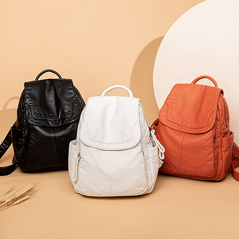 Plecak damski biały sprany ple – Women Bags H&M recenzja i cena