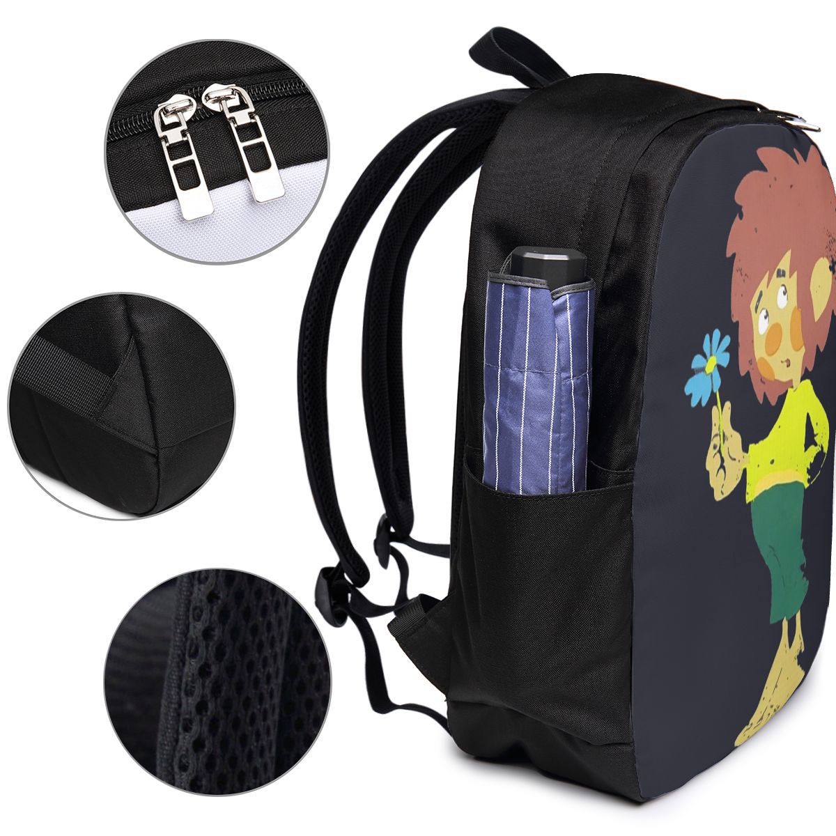 Pumuckl Blume - Figur  Plecak  – Womens Backpack recenzja i cena