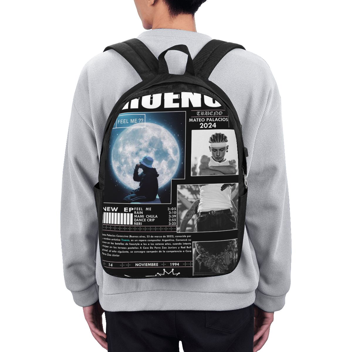 Zabawny plecak Trueno Hip Hop  – Womens Backpack recenzja i cena