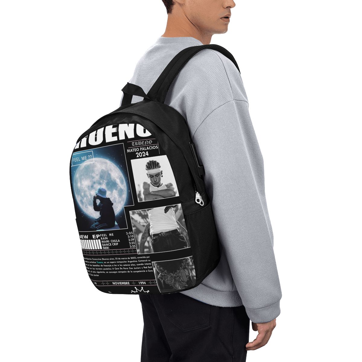 Zabawny plecak Trueno Hip Hop  – Womens Backpack recenzja i cena