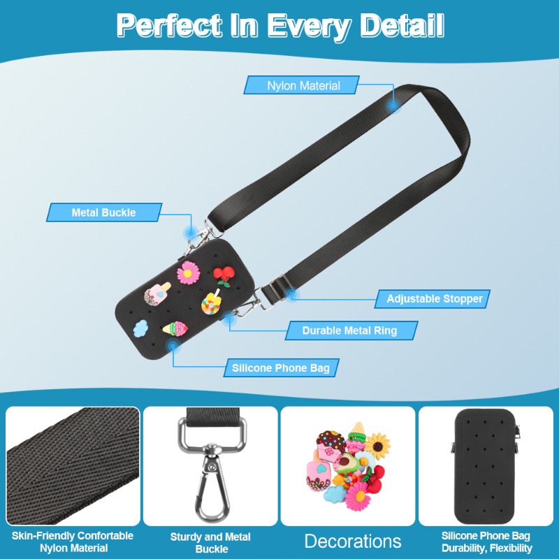 Wielofunkcyjna Przenośna Silik – Phone Bag Crossbody recenzja i cena