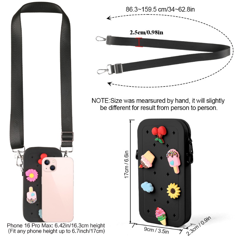 Wielofunkcyjna Przenośna Silik – Phone Bag Crossbody recenzja i cena