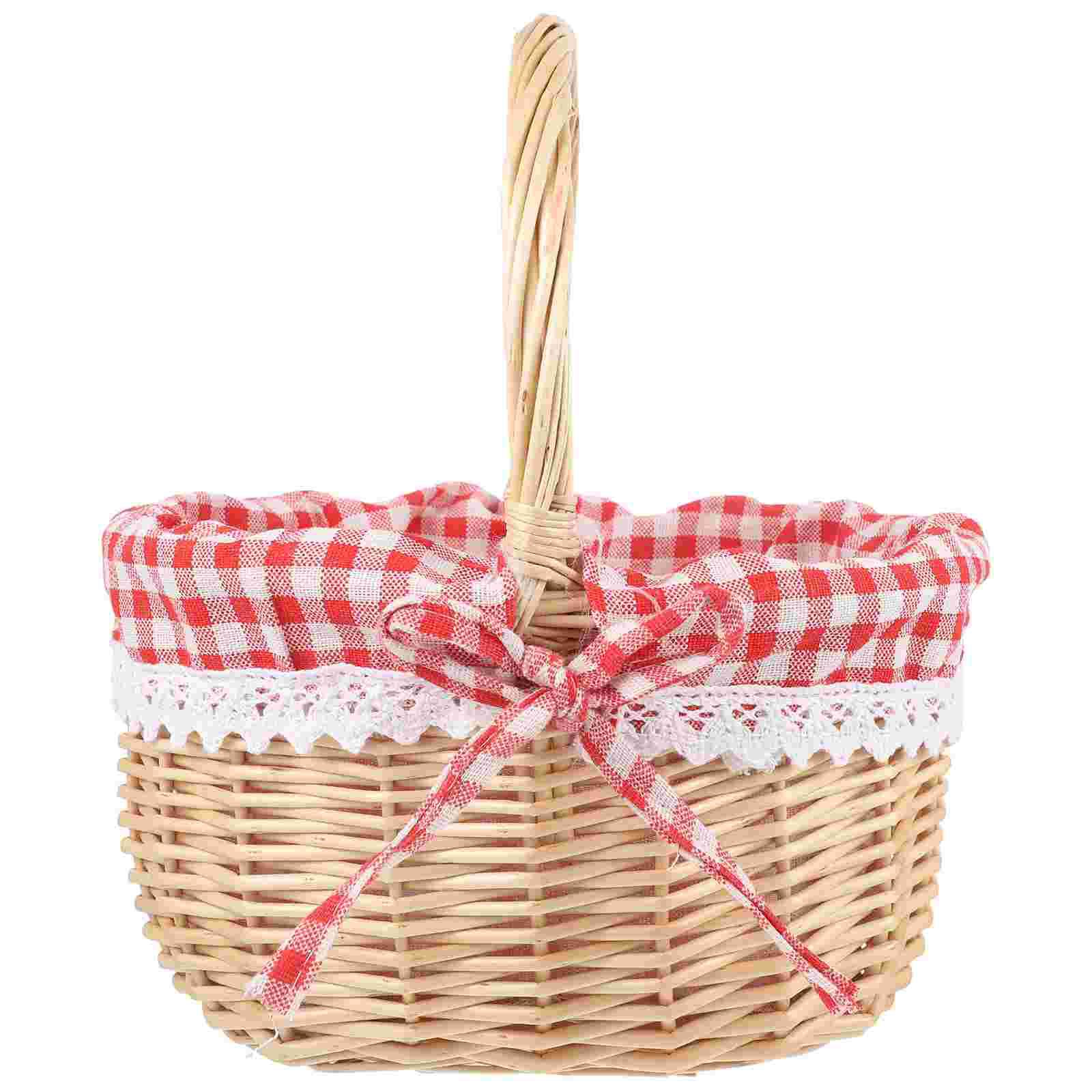 Zerodeko Mały Czerwony Kapture – Basket Bag Wicker recenzja i cena