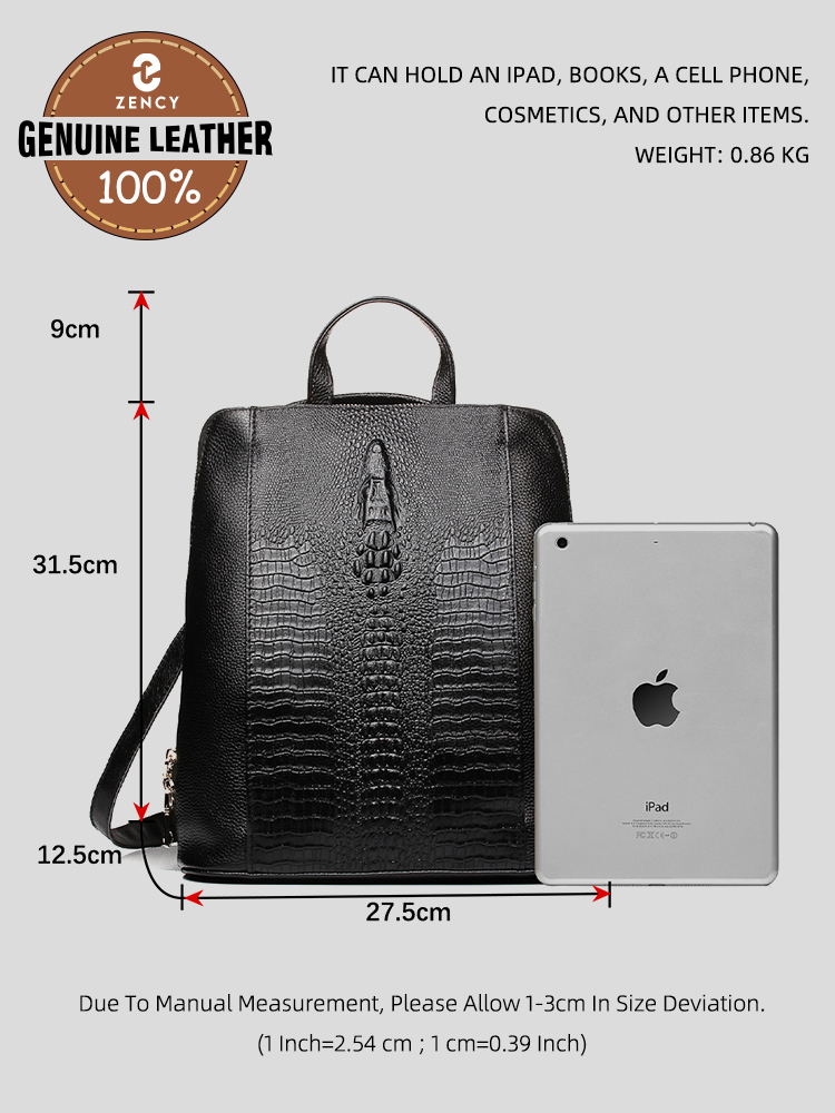 Plecak damski Zency ze skóry k – Women Bags H&M recenzja i cena